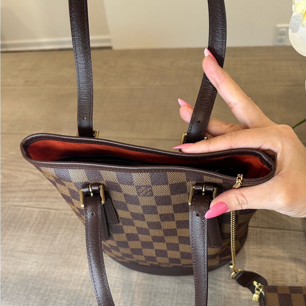 Louis Vuitton Damier Ebene Marais Bucket Bag PM - Picture 6 of 15